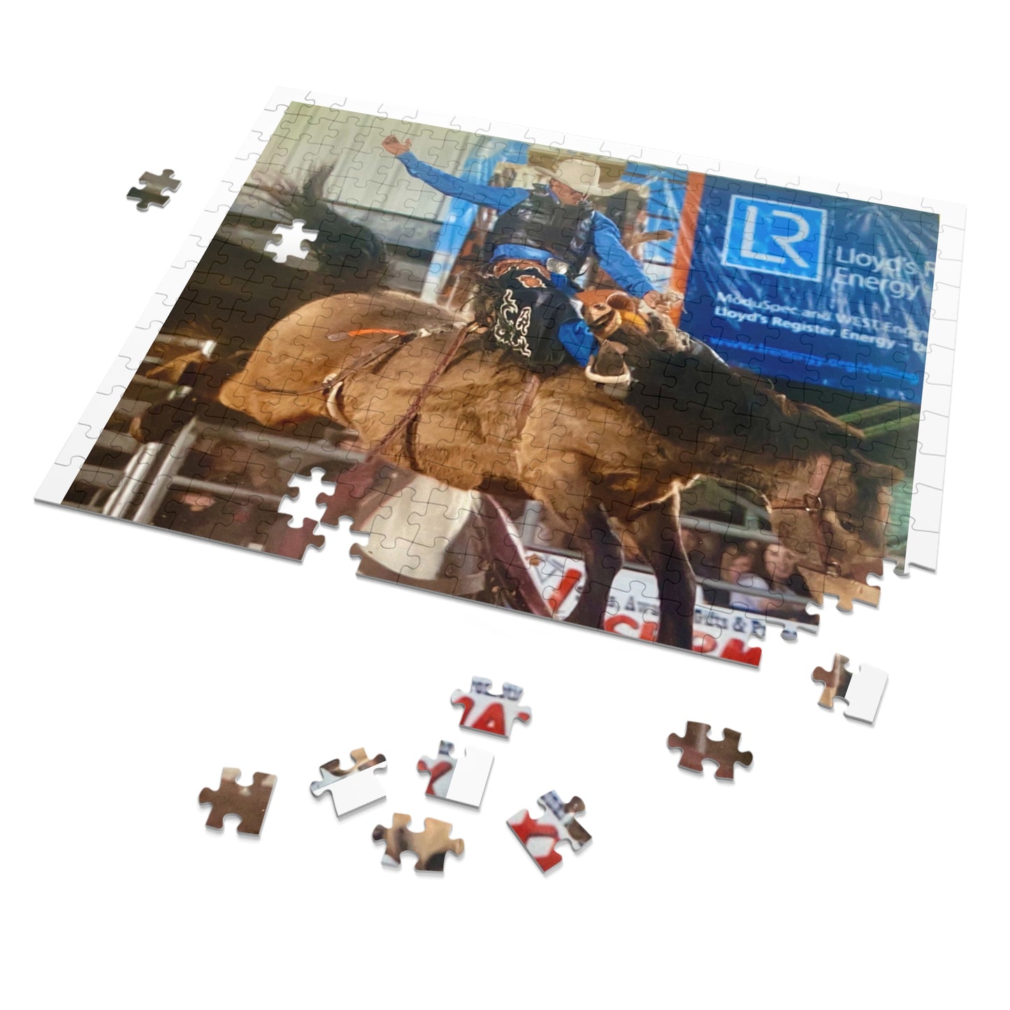 Jigsaw Puzzle with Tin